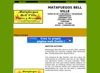 Sitio web de Matafuegos Bell Ville y Chopp CASSARO