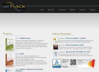 Sitio web de Air Track