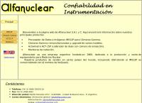 Sitio web de Alfanuclear S.a.i. Y C