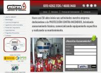 Sitio web de Matafuegos Arimat