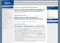 Sitio web de Camara Argentina de Fabricantes de Herram. e Instr. de Medic