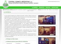 Sitio web de Central Quimica Argentina S.A
