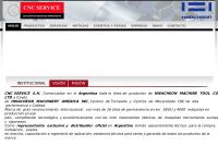 Sitio web de Cnc Service S.h