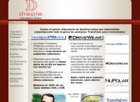 Sitio web de Displa Srl