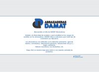 Sitio web de Abrazaderas Damat