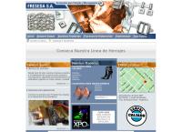 Sitio web de Hebillas Freseda SA