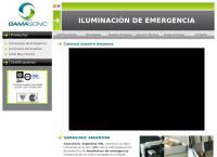 Sitio web de Gama Sonic Argentina S.r.l