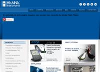 Sitio web de Hanna Instruments Argentina S.A
