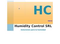 Humidity Control SRL Fabricacion de Silica Gel