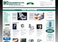 Sitio web de Instrumentacion Cientifica S.a