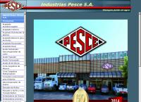 Sitio web de Industrias Pesce S.r.l