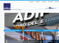 Sitio web de Milco Publicidad S.a
