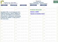 Sitio web de Novalquim S.r.l