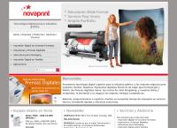 Sitio web de Nova Print S.a