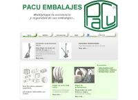 Sitio web de Pacu Embalajes de Carlos Alberto Cuervo