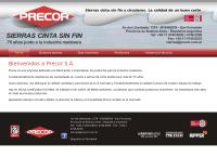 Sitio web de Precor S.a.i.y C