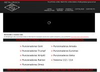 Sitio web de Rg Punzones y Matrices S.r.l