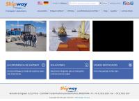 Sitio web de Shipway SA Transport Solutions