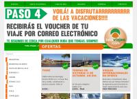 Sitio web de Tata Viajes.com Viajes Nacionales E Internacionales