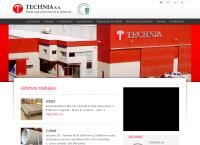 Sitio web de Technia S.a.c.i.f.i. y a
