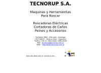 Sitio web de Tecno Rup S.a
