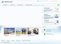 Sitio web de Tüv Rheinland Argentina S.a