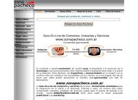 Sitio web de Zona Pacheco