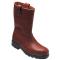 BOTA KAMET PETROLERA. CUERO FLOR. SUELA PU.