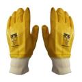 GUANTE DPS NITRILO AMARILLO. BAÑO COMPLETO. PUÑO ELASTIZADO.