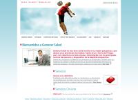 Sitio web de GENERAR SALUD Sucursal Comodoro