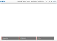Sitio web de YPF Sucursal ANILLACO
