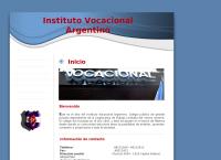 Sitio web de Instituto Vocacional Argentino