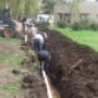 Construccion de desagues y tuberias
