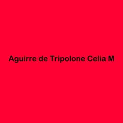 Aguirre de Tripolone Celia M