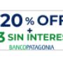 PROMOCION COMPRANDO CON TARJETAS DEL BCO PATAGONIA