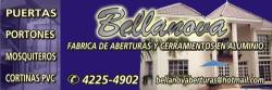Bellanova - Fabrica Aberturas y Cerramientos en Aluminio