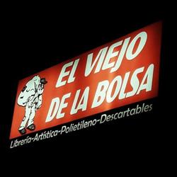El Viejo De La Bolsa Polietileno Y Libreria