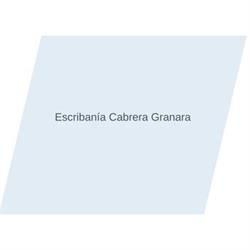 Escribania Cabrera Granara
