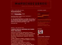 Sitio web de MAPUCHE CUEROS marroquinería accesorios