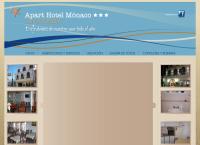 Sitio web de Hotel Apart Monaco