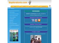 Sitio web de Exploratorio de Ciencias
