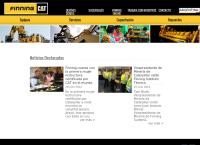 Sitio web de Finning Soluciones Mineras Sa