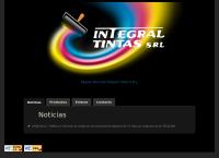 Sitio web de Integral Tintas S.R.L