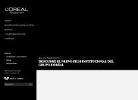 Sitio web de L Oreal Argentina