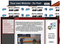 Sitio web de Metalurgica San Luis