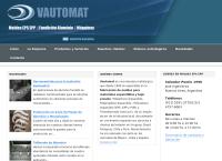 Sitio web de Vautomat SRL