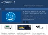 Sitio web de Avic Satelital Srl