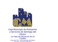Sitio web de Caja Municipal De Prestamos Y Servicios De Sgo Del Estero