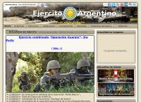 Sitio web de Ejercito Argentino