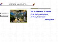 Sitio web de Instituto San Agustin Terciario